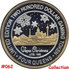 -200 Four Queens Vegas Christmas obv.